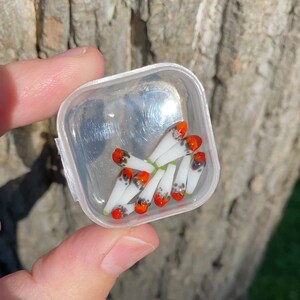 Perlas de cristal en miniatura con formas y personajes, accesorios para casas de muñecas *Múltiples opciones *Hecho a medida imagen 6