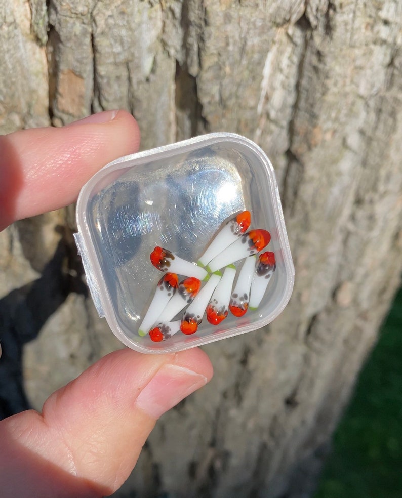 Perlas de cristal en miniatura con formas y personajes, accesorios para casas de muñecas *Múltiples opciones *Hecho a medida imagen 6