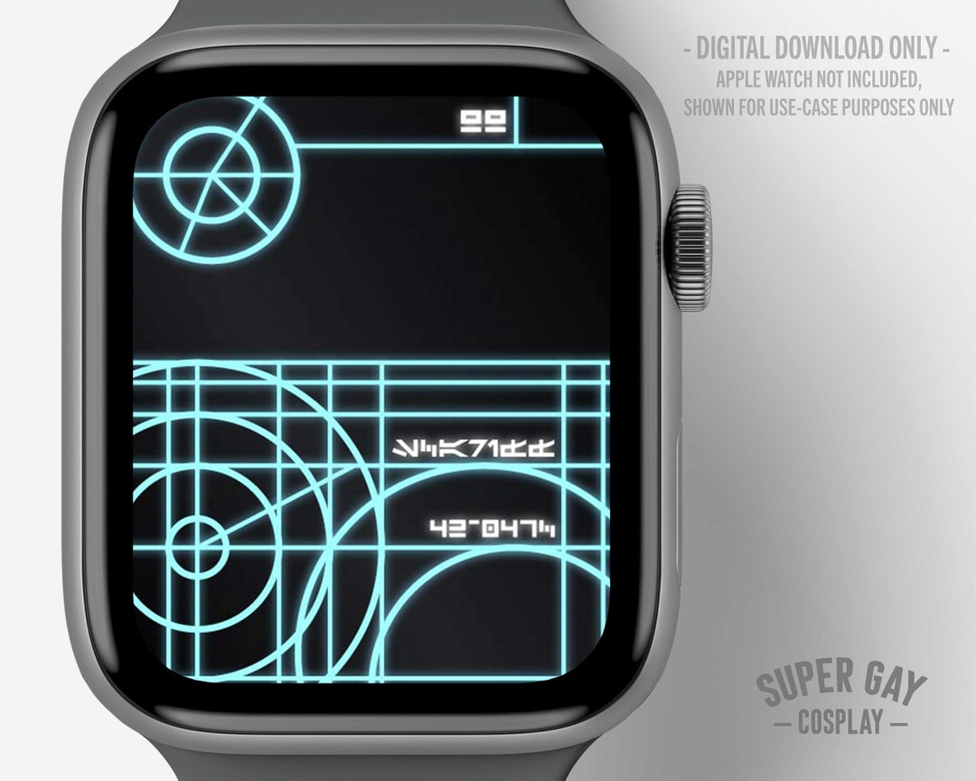 SW-inspiriertes taktisches Bildschirm Apple Watch Face