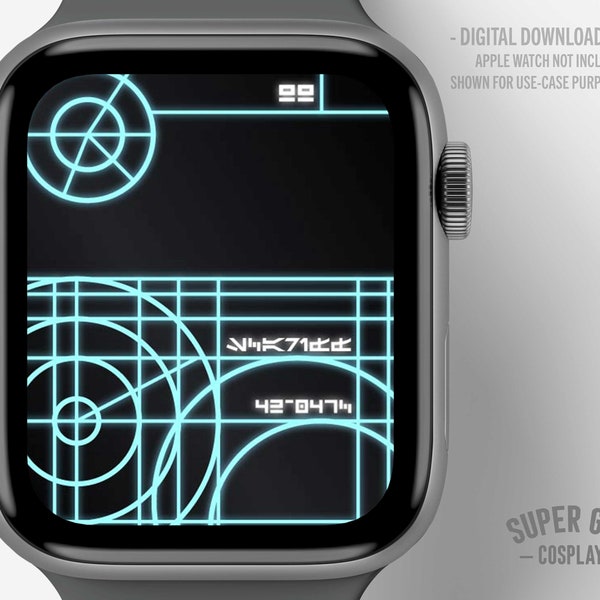 SW-Inspired Tactical Screen Apple Watch Face