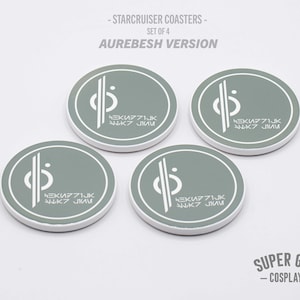 Galactic Starcruiser-Inspired Coaster Set (Clearance!)