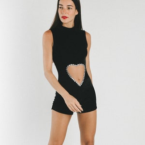 Stomach Cutout Dress - Etsy Stomach Cutout Dress - Etsy