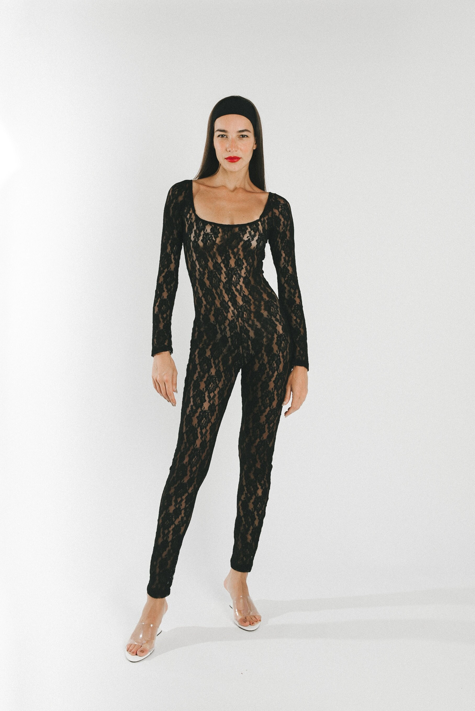 SAILOR LACE COLLAR JUMP SUITアメリヴィンテージ