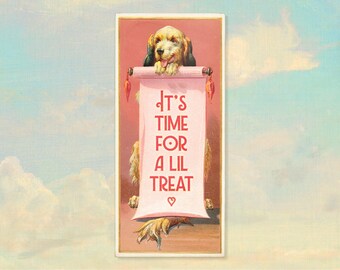 C'est l'heure d'une petite gâterie Sticker