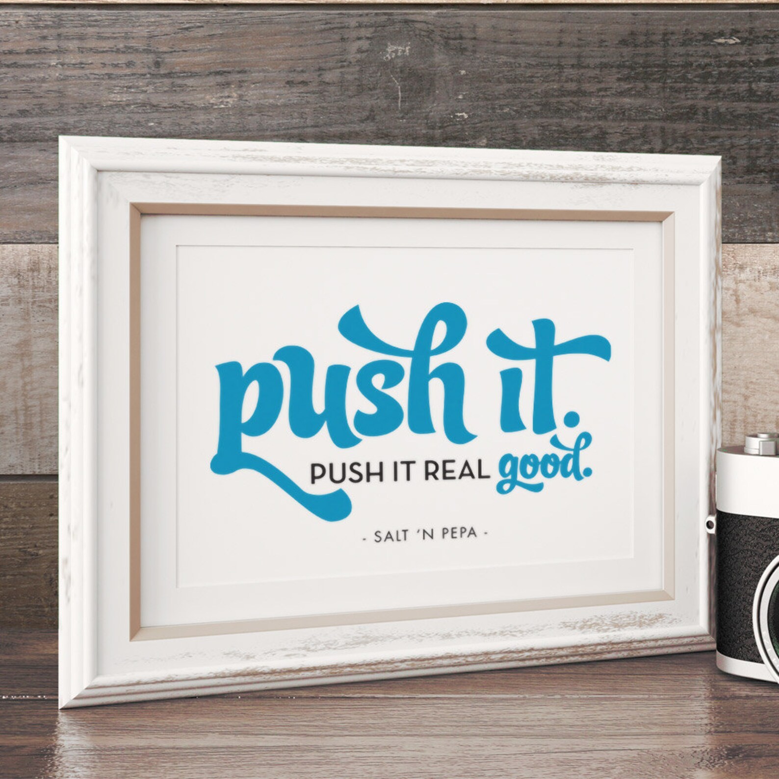 Printable Art // 8x10 // Hiphop Inspiration // Salt N Pepa Etsy