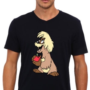 Gurgi T-Shirt: Black Cauldron Cartoon Tee