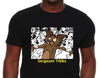 Sergeant Tibbs from 101 Dalmatians T-shirt