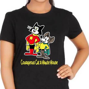 Courageous Cat and Minute Mouse T-shirt
