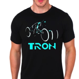 TRON Cycle T-shirt: Sci-Fi Graphic Tee