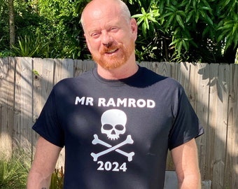 Mr Ramrod Fundraiser t-shirt