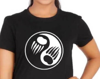 Bear Ying Yang T-shirt