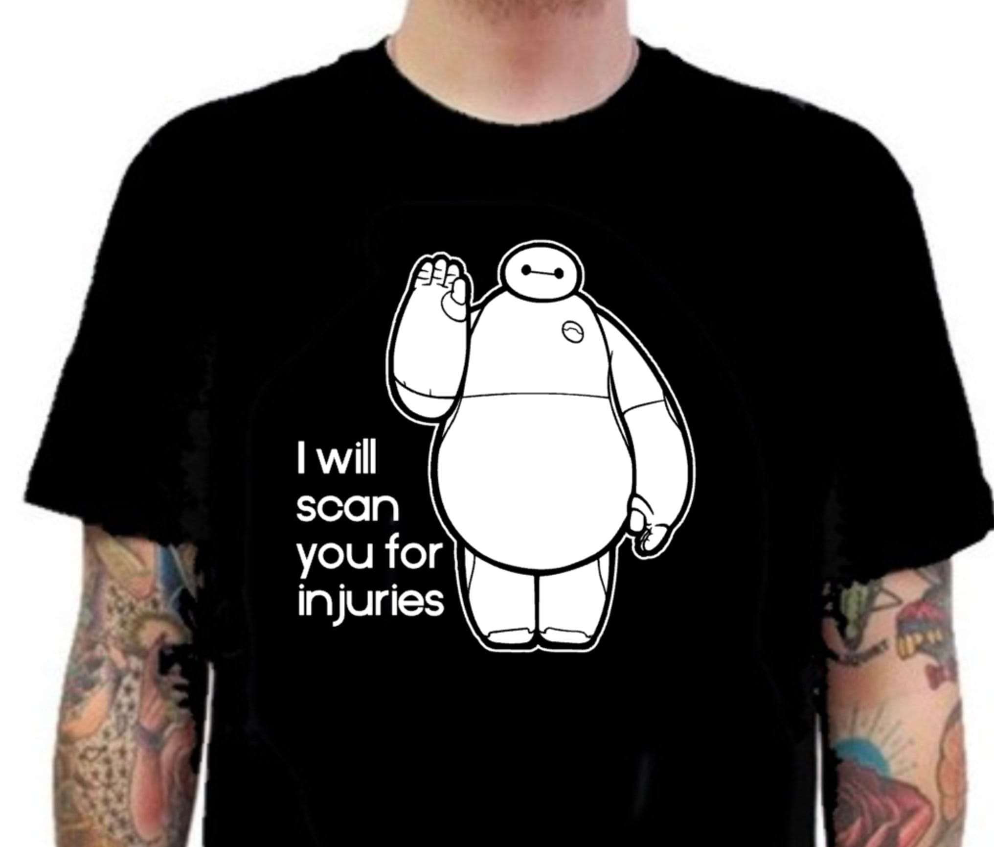 Brooke Borden on Twitter me painting over my tattoo brain add baymax  me why brain you gotta   httpstco48uruOyi5K  X