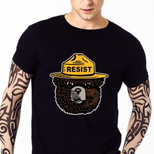 Smokey Bear RESIST T-shirt