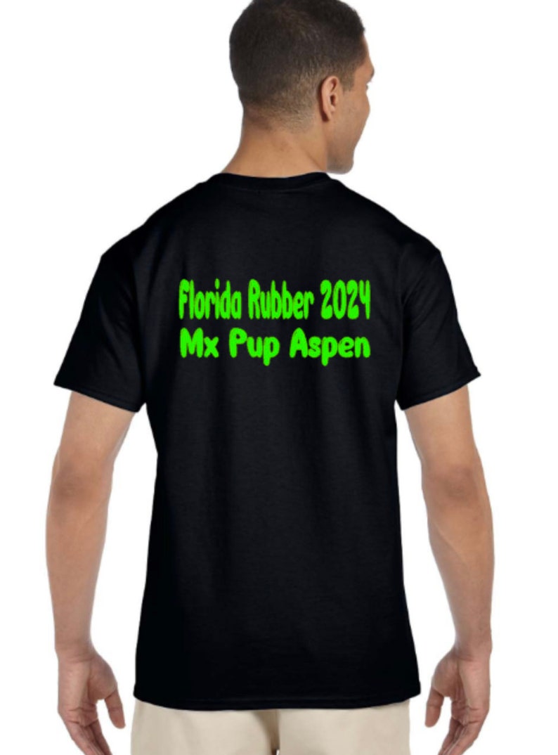 Florida Rubber 2024 Mx Pup Aspen Fundraiser T-shirt Style 1 image 2
