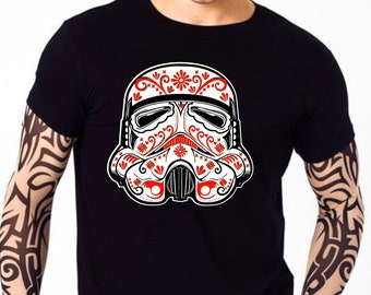 Stormtrooper Day Of the Dead T-shirt