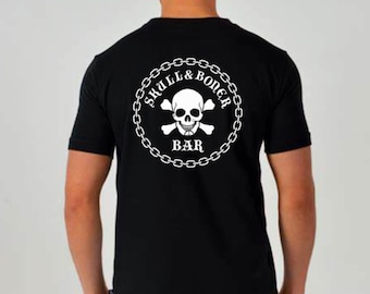 Ramrod Skull & Boners Bar T-shirt (Mr Ramrod Travel fundraiser)