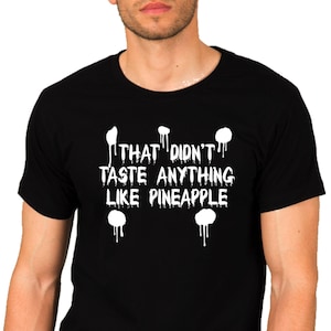 Dat smaakte niet naar grappig T-shirt ananas