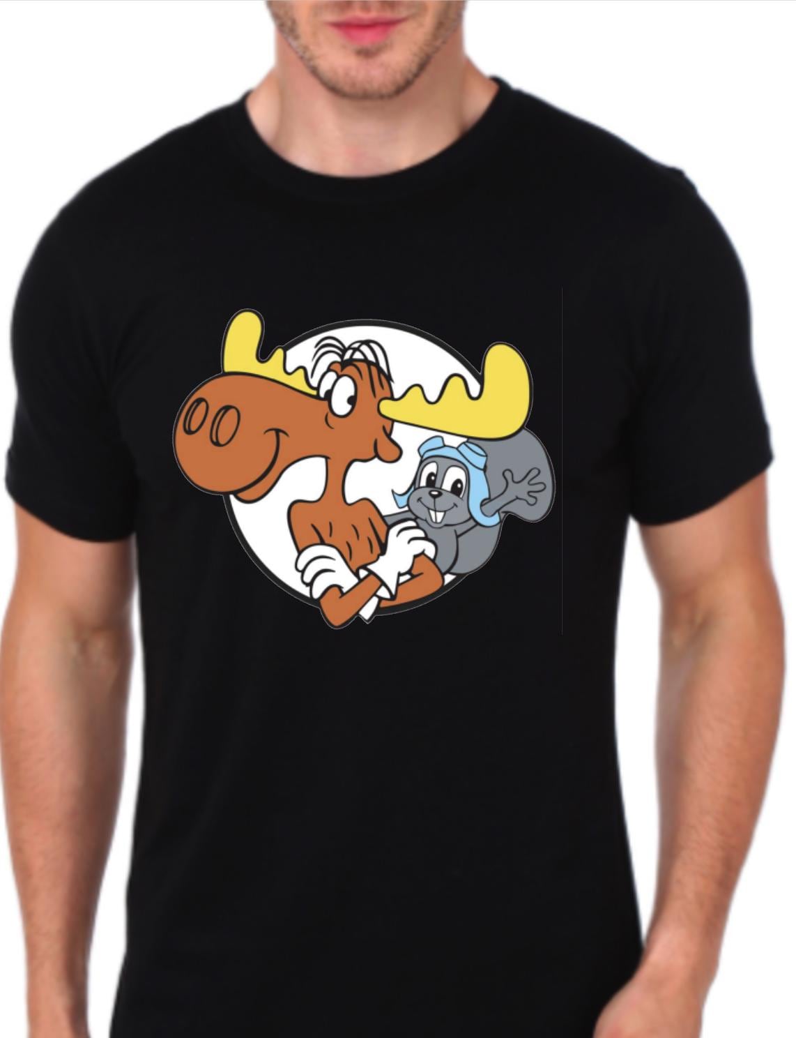 Rocky and Bullwinkle Shirt - Etsy