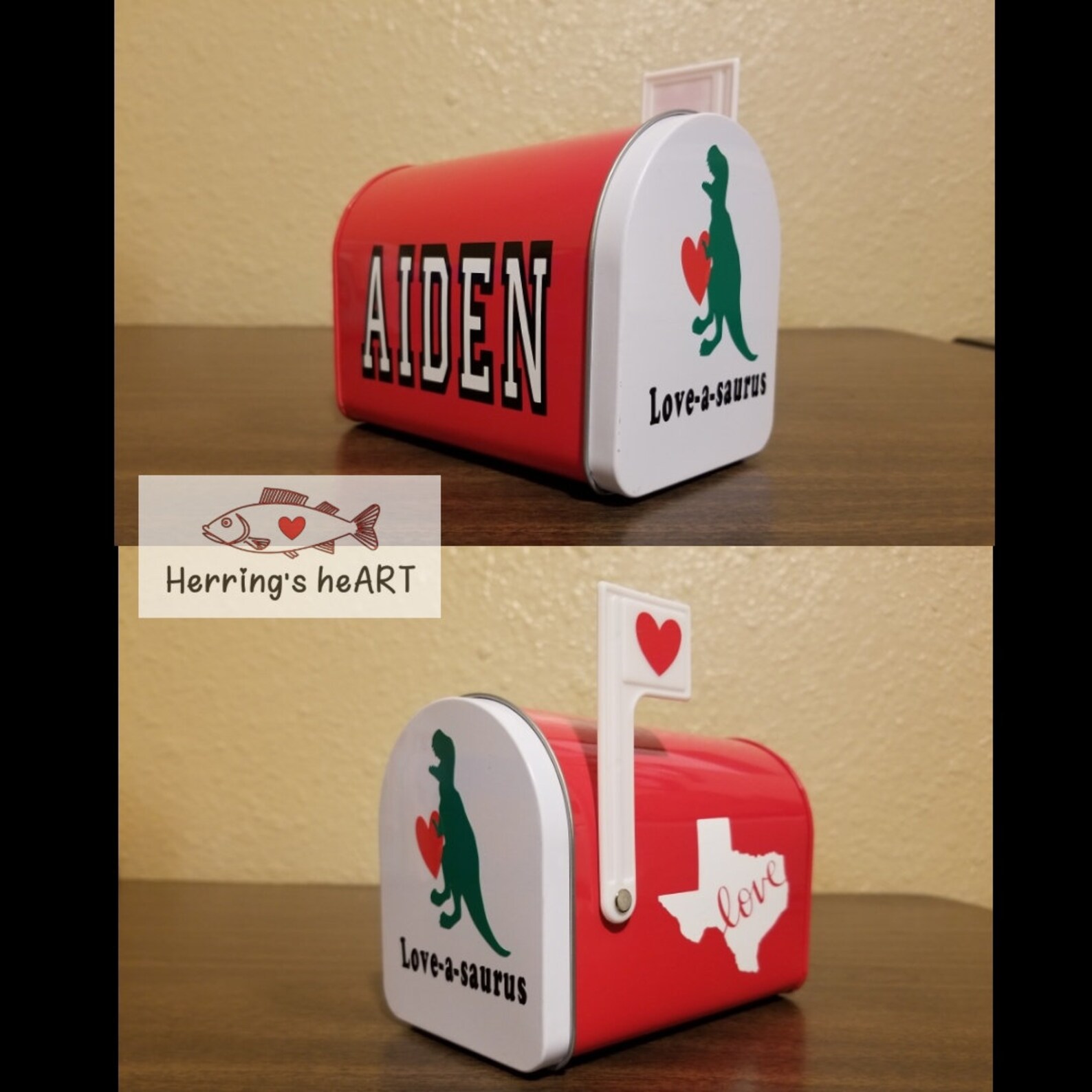 Valentines Mail boxes Kids Mailboxes Custom Mailboxes Etsy