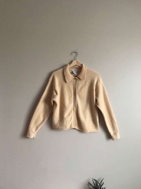 Vintage fuzzy Teddy Sweater