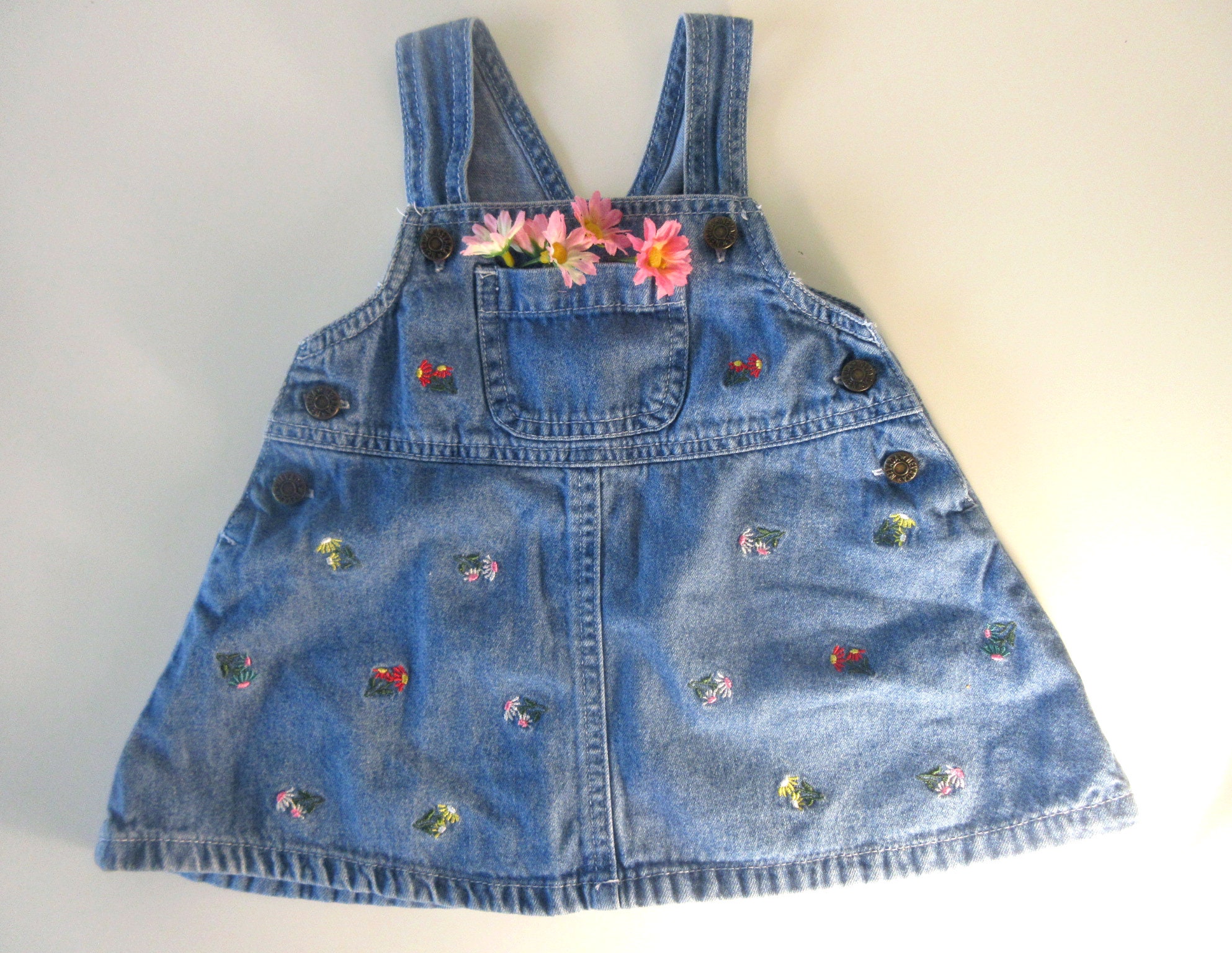 denim dungaree dress kids