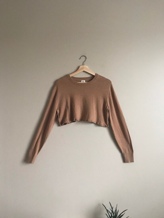 Vintage Reworked Knit Shorts and Cropped Sweater
