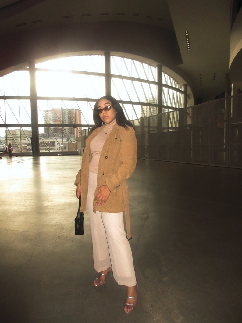 Vintage Ribbed Turtleneck Sweater