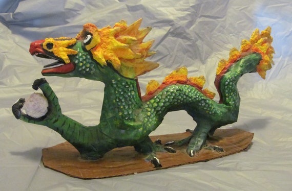 There's a Dragon in my Art Room: An Assortment of Papier-Mache Projects