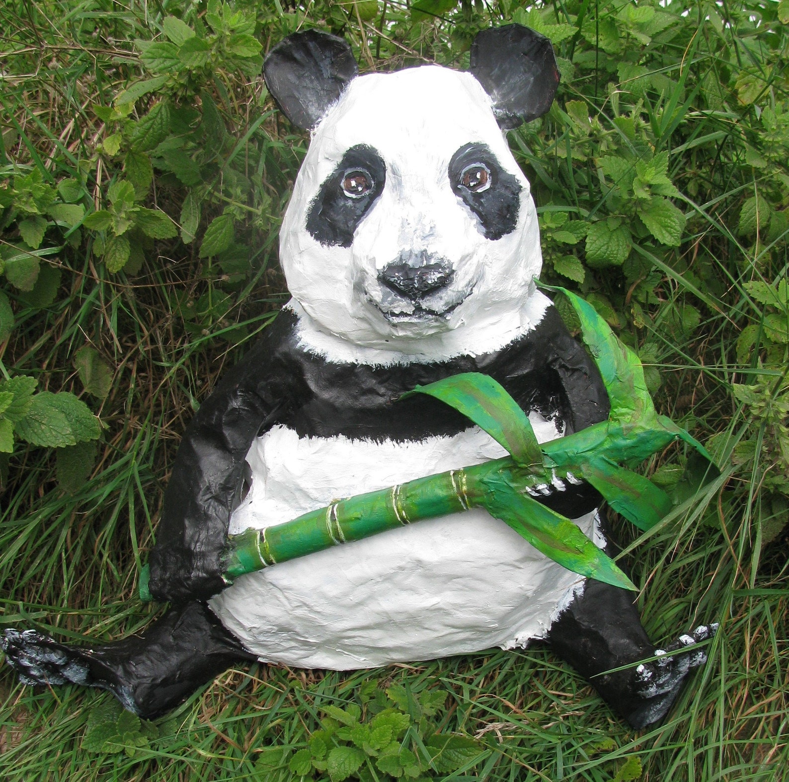 How to Make a 3D Papier Mache Panda Bear Etsy