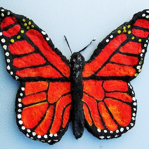 How to make a papier mache Butterfly
