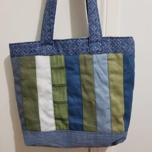 Sac fourre-tout, Sac à main, Sac de marché, Denim, Sac pour livre, Campagne, Fait main