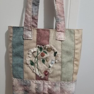 Country, Sac fourre-tout, Sac à main, Sac à main, Sac de marché, Sac pour livre, Sac à chaussures, Fait main, Matelassé