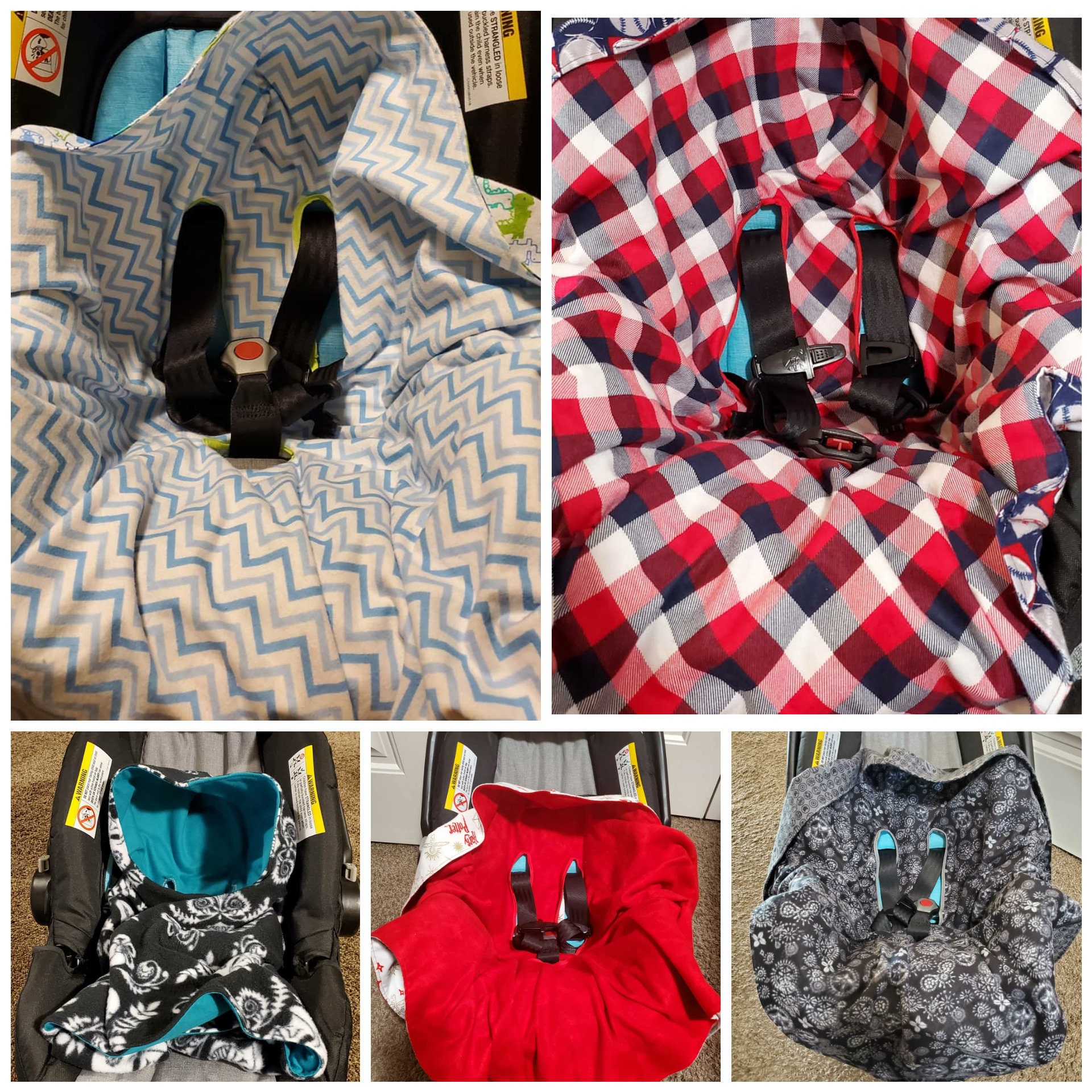 Car Seat Blankets Etsy