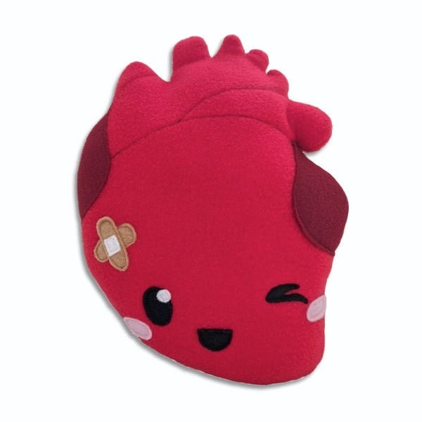Anatomical Heart Plush Etsy