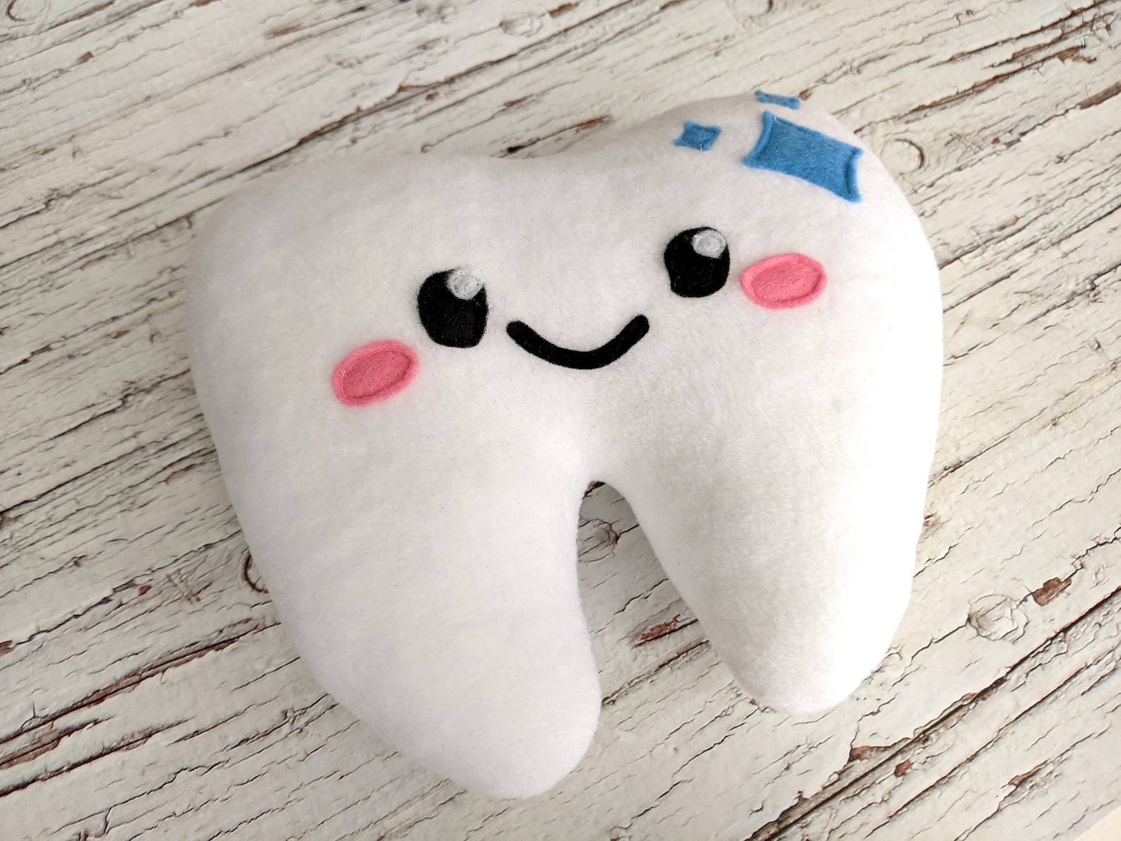 Tooth toy plush teeth plushie tooth pillow kawaii | Etsy