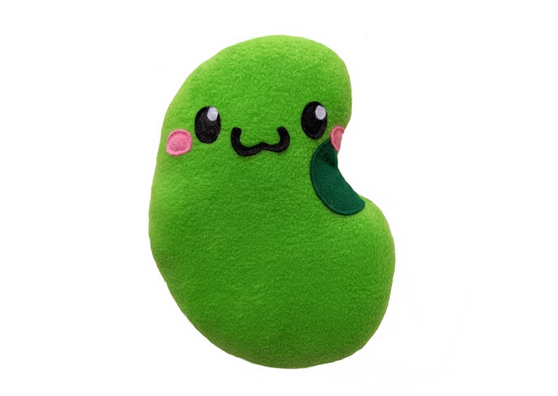 Bean Toy Plushie Lima Bean Plush Gift Bean Pillow Food | Etsy