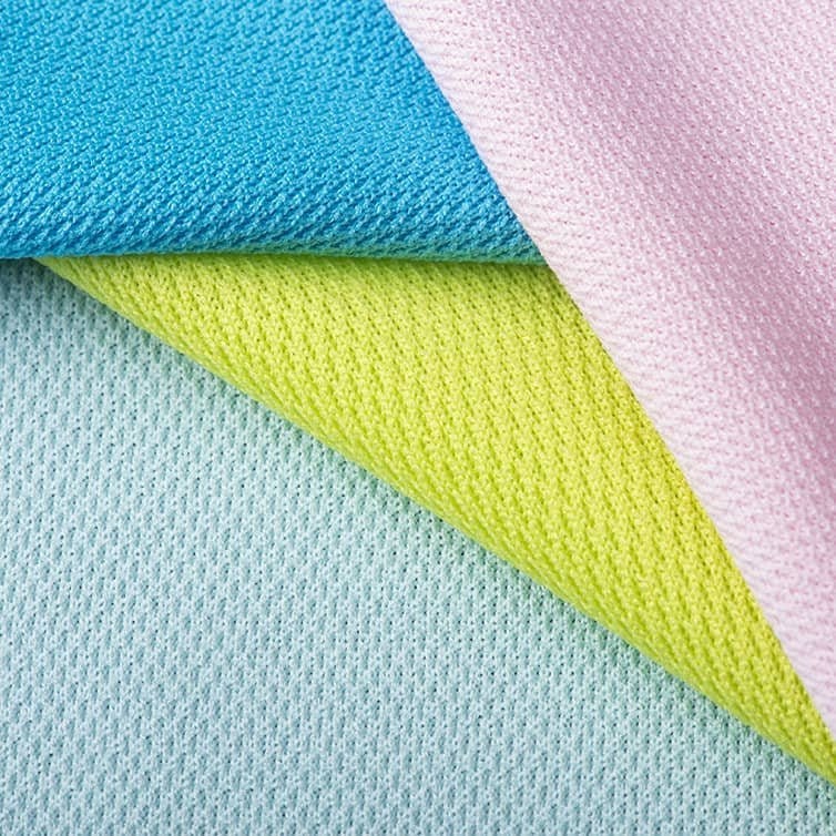 White Heavyweight Athletic Wear Dimple Mesh Fabric by The Yard (1 Yard)