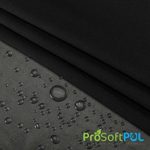 V1 ProSoft® Stretch-Fit Organic Cotton Jersey LITE Waterproof Eco-PUL™ Silver Fabric (W-523) (W-380) (Made in USA, sold by the yard)