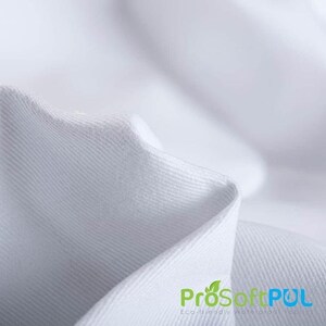 ProSoft® Organic Cotton Twill Waterproof Eco-PUL™ Silver Fabric (W-275) (W-272) (Made in USA, sold by the yard)