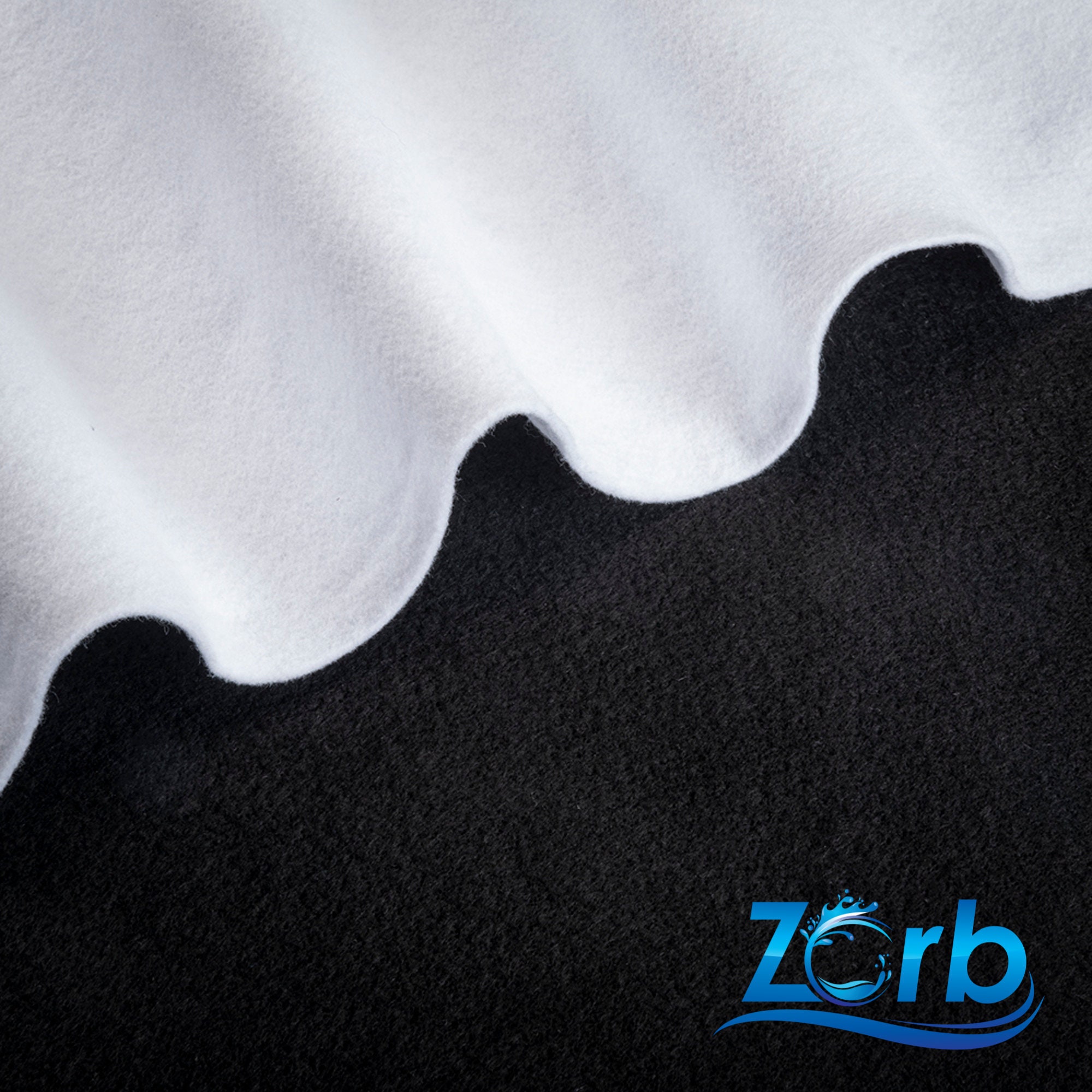 Zorb® Original Super Absorbent Fabric (Made in USA, White, sold by th…