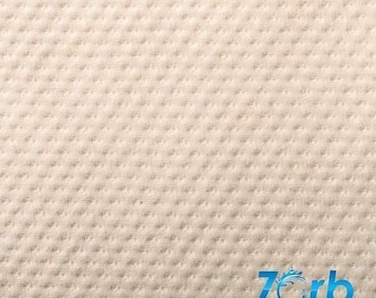 Zorb® 3D Bamboo Dimple LITE Silver Fabric (W-233) (Made in USA, sold by the yard)
