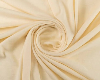 ProECO® Merino Wool Interlock 285 GSM Fabric (W-220) (Made in USA, sold by the yard)