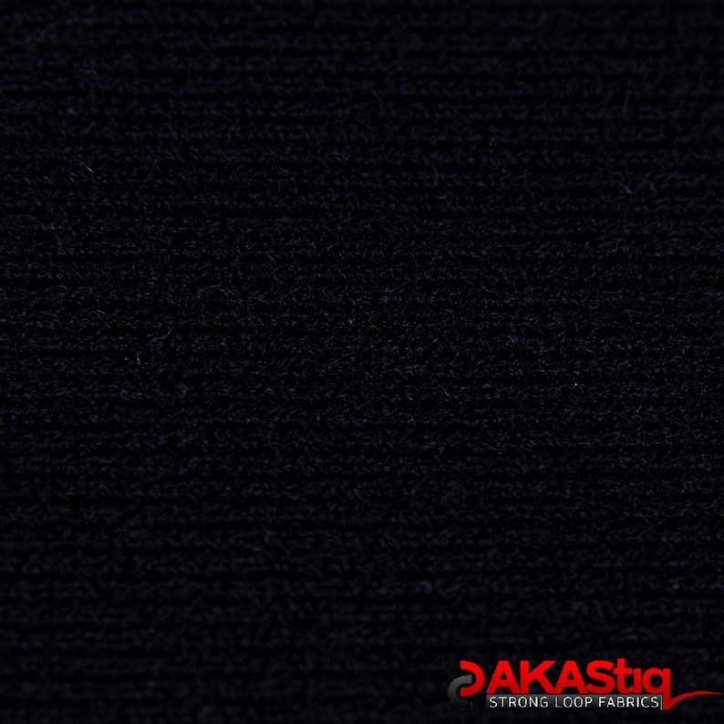 Black, sold by the yard AKAStiq\u00ae Wide Loop Fabric
