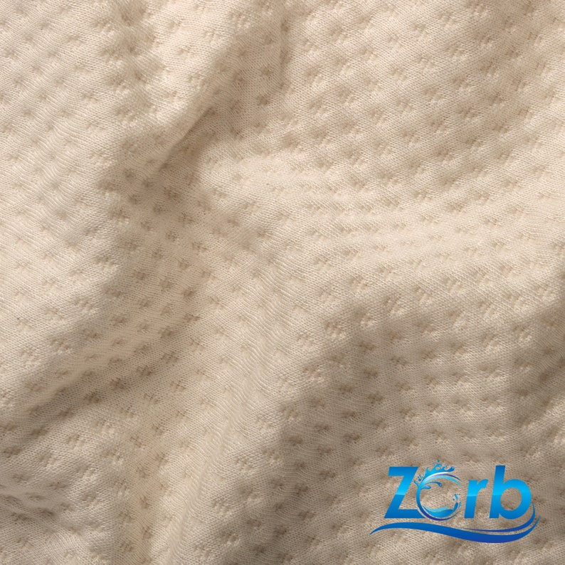 Zorb® 3D Bamboo Dimple Super Absorbent Fabric (W-232) (W-234) (Made in USA, sold by the yard) image 6