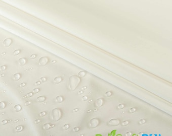 ProSoft REPREVE® Waterproof 1 mil Eco-PUL™ Silver Fabric (W-674) (W-675) (W-392) (Made in USA, sold by the yard)