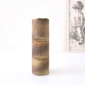Mid Century Dutch Pottery Cylinder Vase l Matt Camps Loré Beesel B81