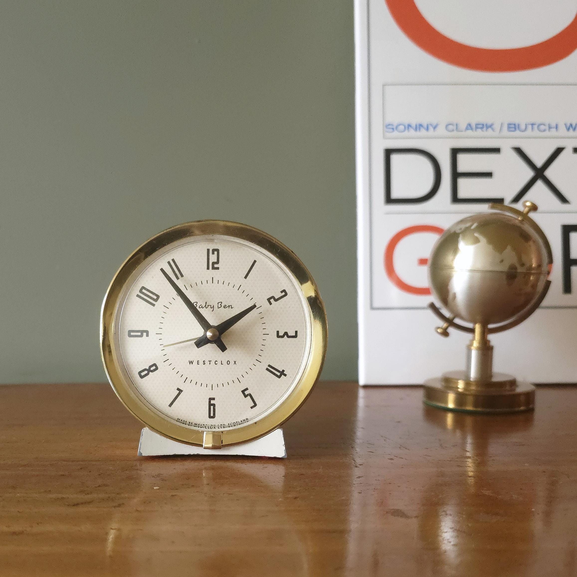 Baby Ben White Alarm Clock, Mid-century L Westclox Scotland - Etsy