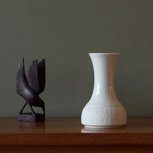 THOMAS Weiße Mid Century Porzellan Vase, Deutschland