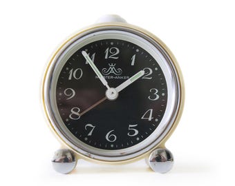 Reloj despertador MEISTER-ANKER de mediados de siglo | Alemania Occidental
