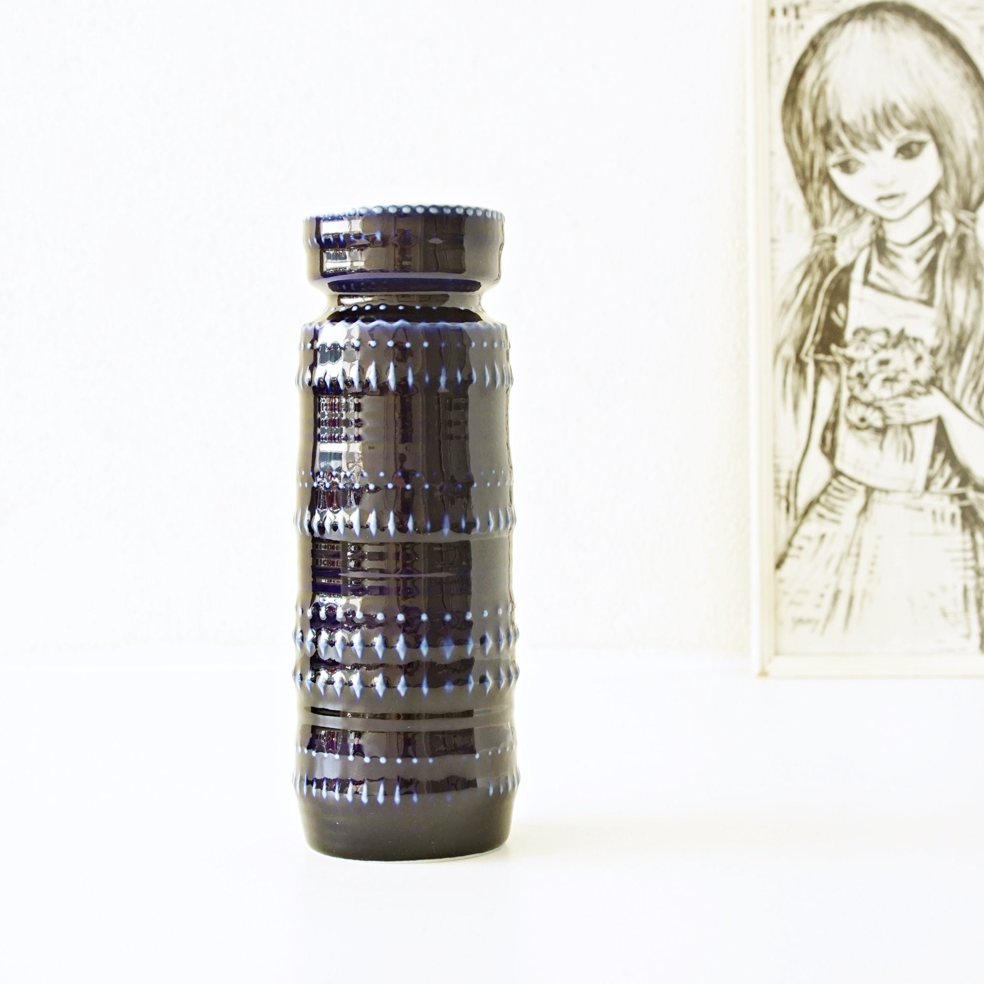 KPM 花瓶 KPMベルリン】気品あふれるフォルムの花瓶（17cm）